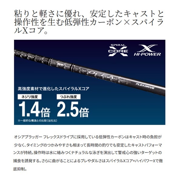 22 オシアプラッガー フレックスドライブ